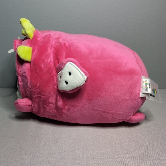 MeWaii Fluffffy Family Pitaya Cow Stuffed Animal Kawaii Plush Pillow Squishy Toy - Picture 4 of 10